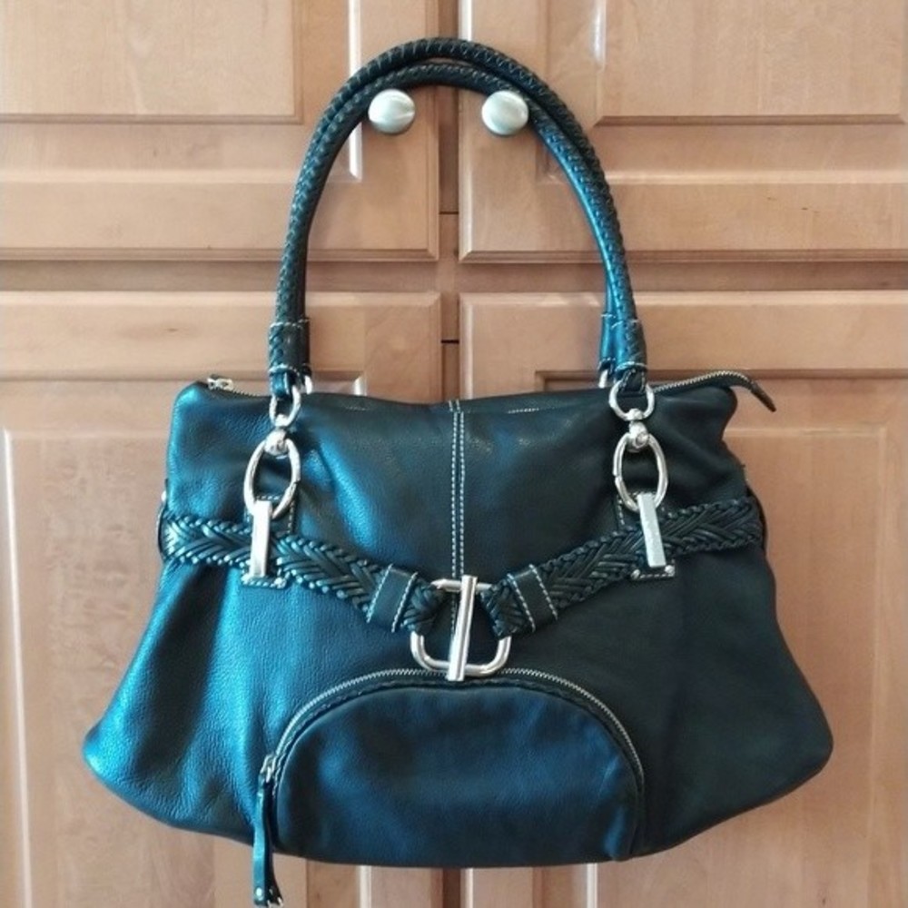 Via Spiga Large Leather Satchel Bag EUC